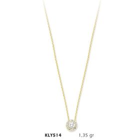Harem Altın KLY514 14 Ayar Altın Top Kolye