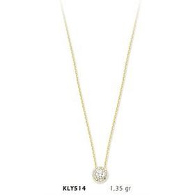Harem Altın KLY514 14 Ayar Altın Top Kolye