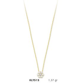 Harem Altın KLY515 14 Ayar Altın Top Kolye