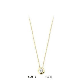 Harem Altın KLY518 14 Ayar Altın Tektaş Kolye