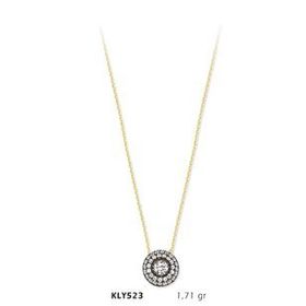 Harem Altın KLY523 14 Ayar Altın Tektaş Kolye