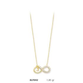 Harem Altın KLY542 14 Ayar Sonsuzluk Altın Kolye