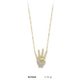 Harem Altın KLY560 14 Ayar Altın Rabia Kolye