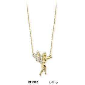 Harem Altın KLY588 14 Ayar Altın Melek Kolye