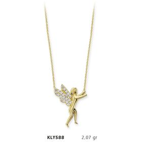 Harem Altın KLY588 14 Ayar Altın Melek Kolye
