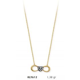 Harem Altın KLY612 14 Ayar Altın Sonsuzluk Kolye