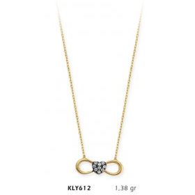 Harem Altın KLY612 14 Ayar Altın Sonsuzluk Kolye