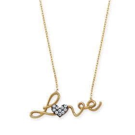 Harem Altın KLY613 14 Ayar Altın Love Kolye