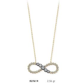 Harem Altın KLY614 14 Ayar Altın Sonsuzluk Kolye