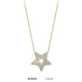 Harem Altın KLY628 14 Ayar Altın Yıldız Kolye