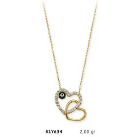 Harem Altın KLY634 14 Ayar Kalp Altın Kolye