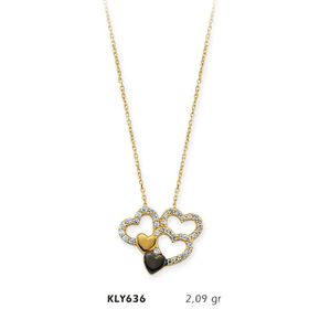 Harem Altın KLY636 14 Ayar Kalp Altın Kolye
