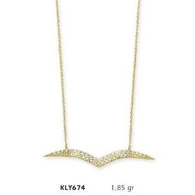 Harem Altın KLY674 14 Ayar Altın Martı Kolye