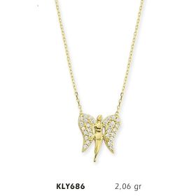 Harem Altın KLY686 14 Ayar Altın Peri Kolyesi