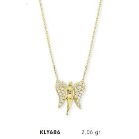 Harem Altın KLY686 14 Ayar Altın Peri Kolyesi