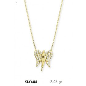Harem Altın KLY686 14 Ayar Altın Peri Kolyesi