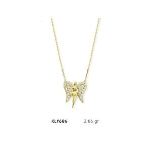 Harem Altın KLY686 14 Ayar Altın Peri Kolyesi