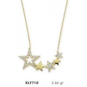 Harem Altın KLY710 14 Ayar Altın Yıldız Kolye