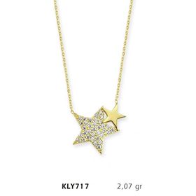 Harem Altın KLY717 14 Ayar Altın Yıldız Kolye