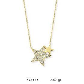 Harem Altın KLY717 14 Ayar Altın Yıldız Kolye