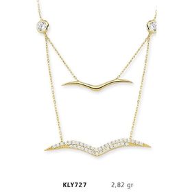 Harem Altın KLY727 14 Ayar Altın Martı Kolye