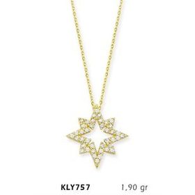 Harem Altın KLY757 14 Ayar Altın Kuzey Yıldızı Kolye