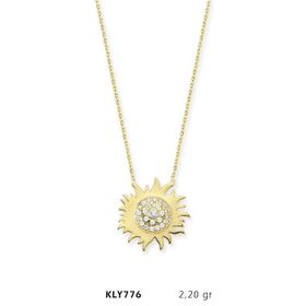 Harem Altın KLY776 14 Ayar Altın Güneş Kolye