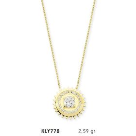 Harem Altın KLY778 14 Ayar Altın Güneş Kolye