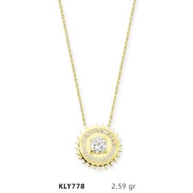 Harem Altın KLY778 14 Ayar Altın Güneş Kolye