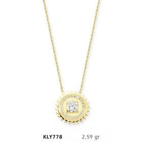 Harem Altın KLY778 14 Ayar Altın Güneş Kolye