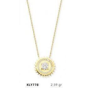 Harem Altın KLY778 14 Ayar Altın Güneş Kolye