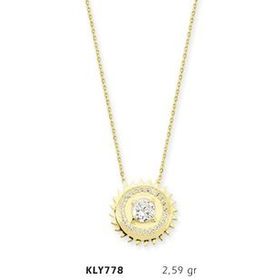 Harem Altın KLY778 14 Ayar Altın Güneş Kolye