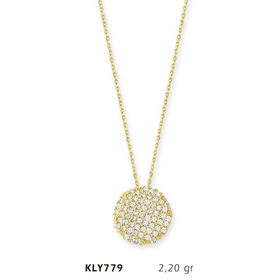 Harem Altın KLY779 14 Ayar Altın Top Kolye