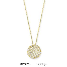 Harem Altın KLY779 14 Ayar Altın Top Kolye