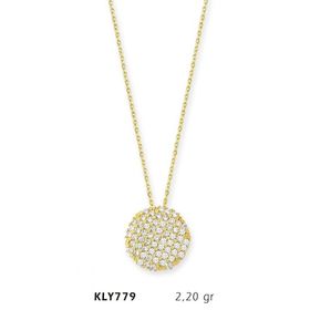Harem Altın KLY779 14 Ayar Altın Top Kolye