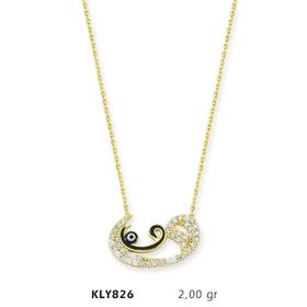 Harem Altın KLY826 14 Ayar Altın Vav Kolye