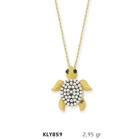 Harem Altın KLY859 14 Ayar Kaplumbağa Altın Kolye
