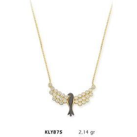 Harem Altın KLY875 14 Ayar Altın Melek Kanadı Kolye