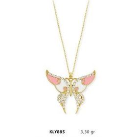Harem Altın KLY885 14 Ayar Altın Melek Kanadı Kolye