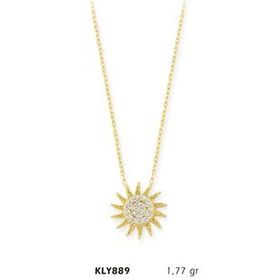 Harem Altın KLY889 14 Ayar Altın Güneş Kolye
