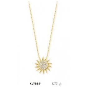 Harem Altın KLY889 14 Ayar Altın Güneş Kolye