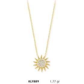 Harem Altın KLY889 14 Ayar Altın Güneş Kolye