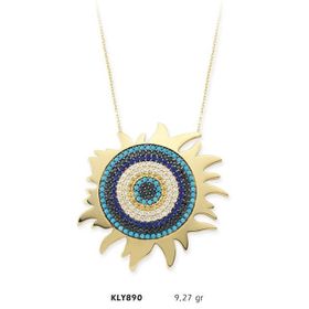Harem Altın KLY890 14 Ayar Altın Güneş Kolye