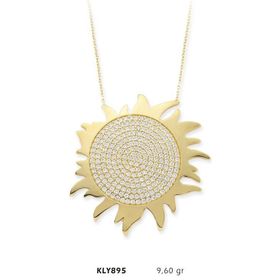 Harem Altın KLY895 14 Ayar Altın Güneş Kolye