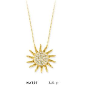 Harem Altın KLY899 14 Ayar Altın Güneş Kolye