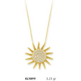 Harem Altın KLY899 14 Ayar Altın Güneş Kolye
