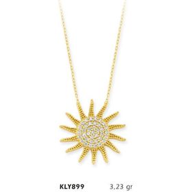 Harem Altın KLY899 14 Ayar Altın Güneş Kolye