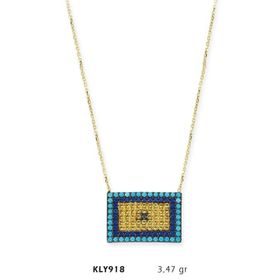 Harem Altın KLY918 14 Ayar Nazar Boncuğu Altın Kolye