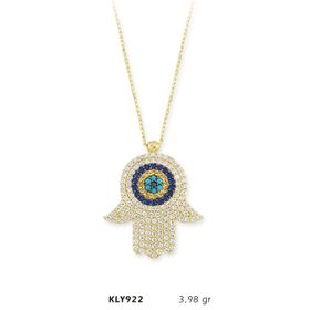 Harem Altın KLY922 14 Ayar Altın Fatmanın Eli Kolye