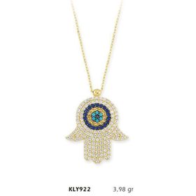 Harem Altın KLY922 14 Ayar Altın Fatmanın Eli Kolye